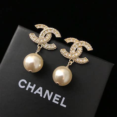 chanel stud earrings price|Chanel earrings for cheap outlet.